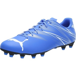 Puma Mens Attacanto Firm, Artificial Ground Soccer Cleat(Bluemazing-puma White)