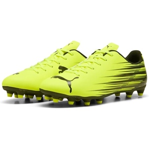 Puma Mens Attacanto Firm, Artificial Ground Soccer Cleat(Yellow Alert Puma Black)