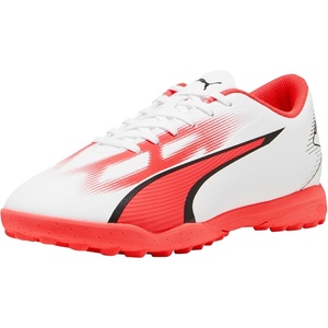 Puma Mens Attacanto Turf Trainer Soccer Cleat(White-black-fire Orchid)