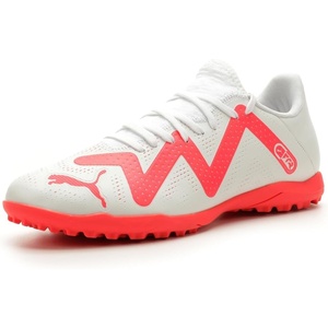 Puma Mens Future 8 Play Turf Trainer Soccer Cleats(White)