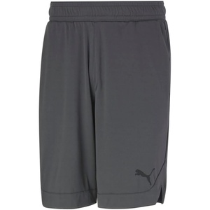 Puma Mens Rtg Shiny Fabric 10″ Shorts (Available in Big & Tall)(Asphalt)