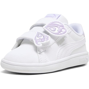 Puma Unisex-Child Smash Hook and Loop(White)