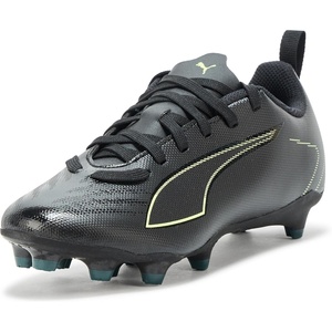 Puma Unisex-Child Ultra Play Firm, Artificial Ground Soccer Cleats(Black-fizzy Light-green Terrain Ah25)