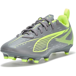 Puma Unisex-Child Ultra Play Firm, Artificial Ground Soccer Cleats(Grey)