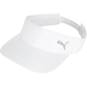 Puma Women’s Opal Adjustable Visor(White/Silver)