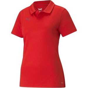 Puma Womens Teamliga Sideline Polo(Puma Red-puma White)