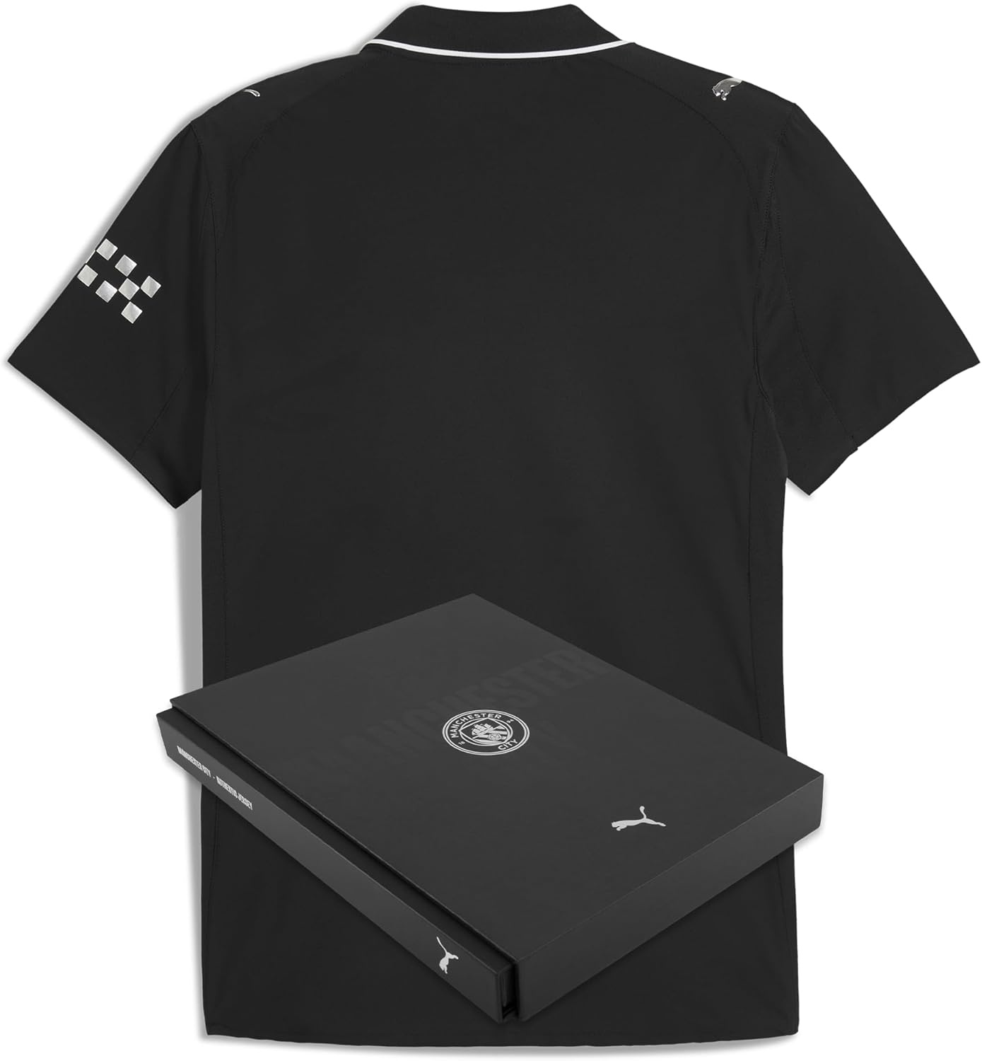 image:imageManchester City FC Mens 202526 Authentic Away Soccer Jersey Slim Fit Black