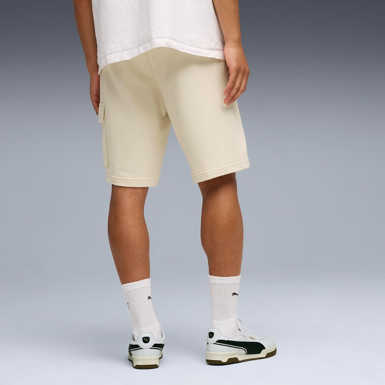 image:imagePUMA Essentials Logo Cargo ShortsAlpine Snow