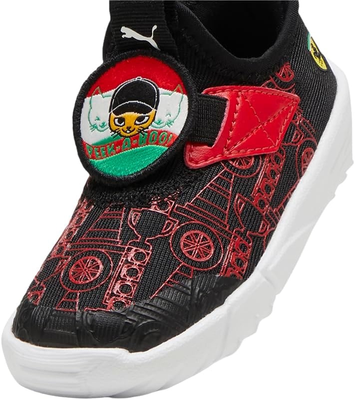 image:imagePUMA Kids Boys Scuderia Ferrari Bao Kart Motorsport Slip On Sneakers Shoes Casual GreyBlack