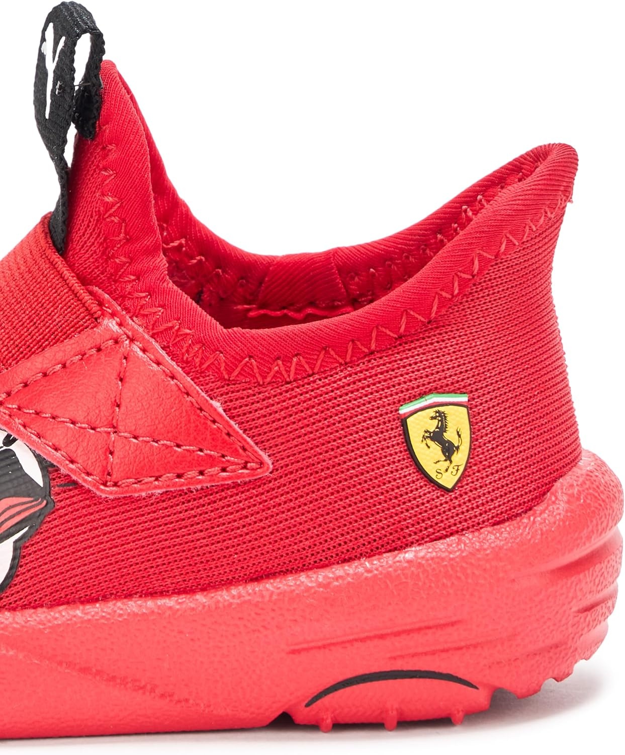 image:imagePUMA Kids Boys Scuderia Ferrari Bao Kart Motorsport Slip On Sneakers Shoes Casual GreyRosso Corsa Ah25