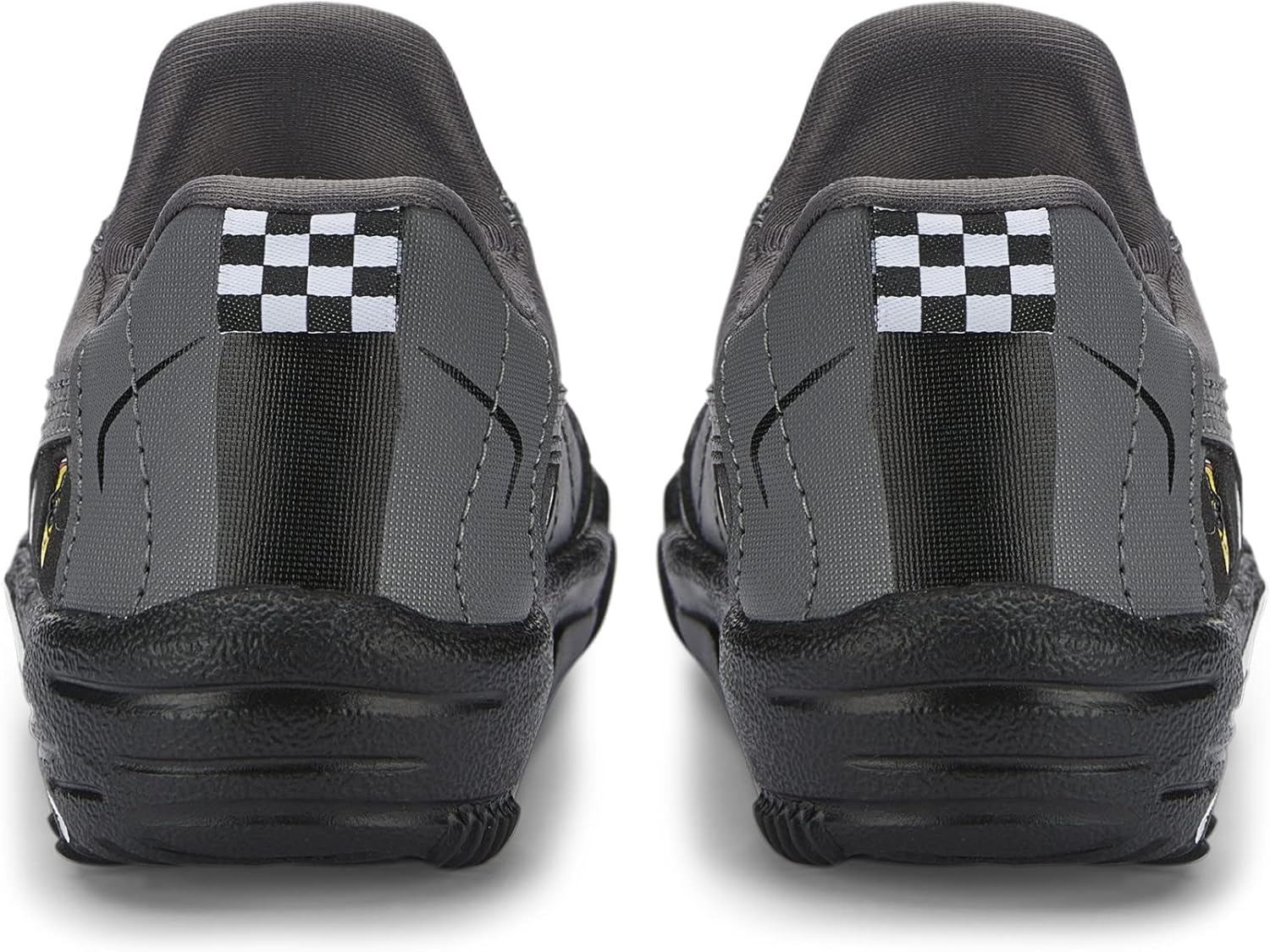 image:imagePUMA Kids Boys Scuderia Ferrari Bao Kart Motorsport Slip On Sneakers Shoes Casual GreySmoked Pearlpuma Black