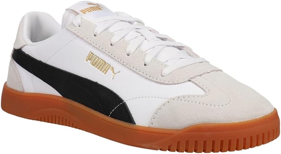 image:imagePUMA Mens Club 5v5SneakerPuma Whitepuma Blackfeather Gray