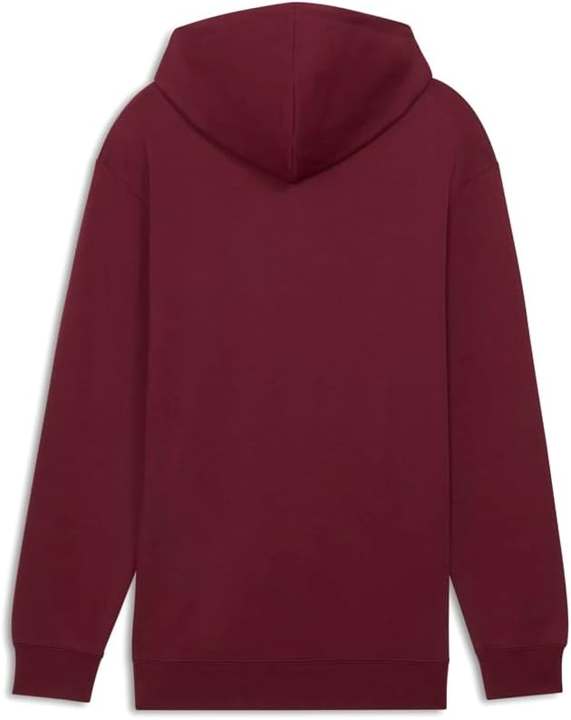 image:imagePUMA Mens Essentials Double Up Hoodie Athletic Outerwear Casual BlackRuby Shimmer Double Up Ah25