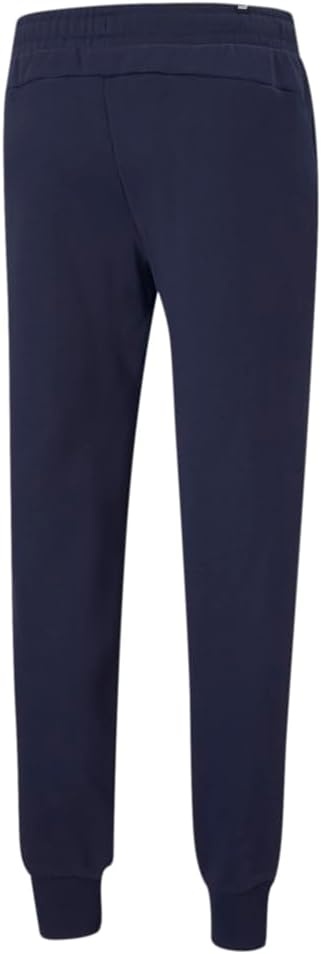 image:imagePUMA Mens Essentials Slim Fit Drawstring Sweatpants CasualPeacoat Closed Leg Ah21