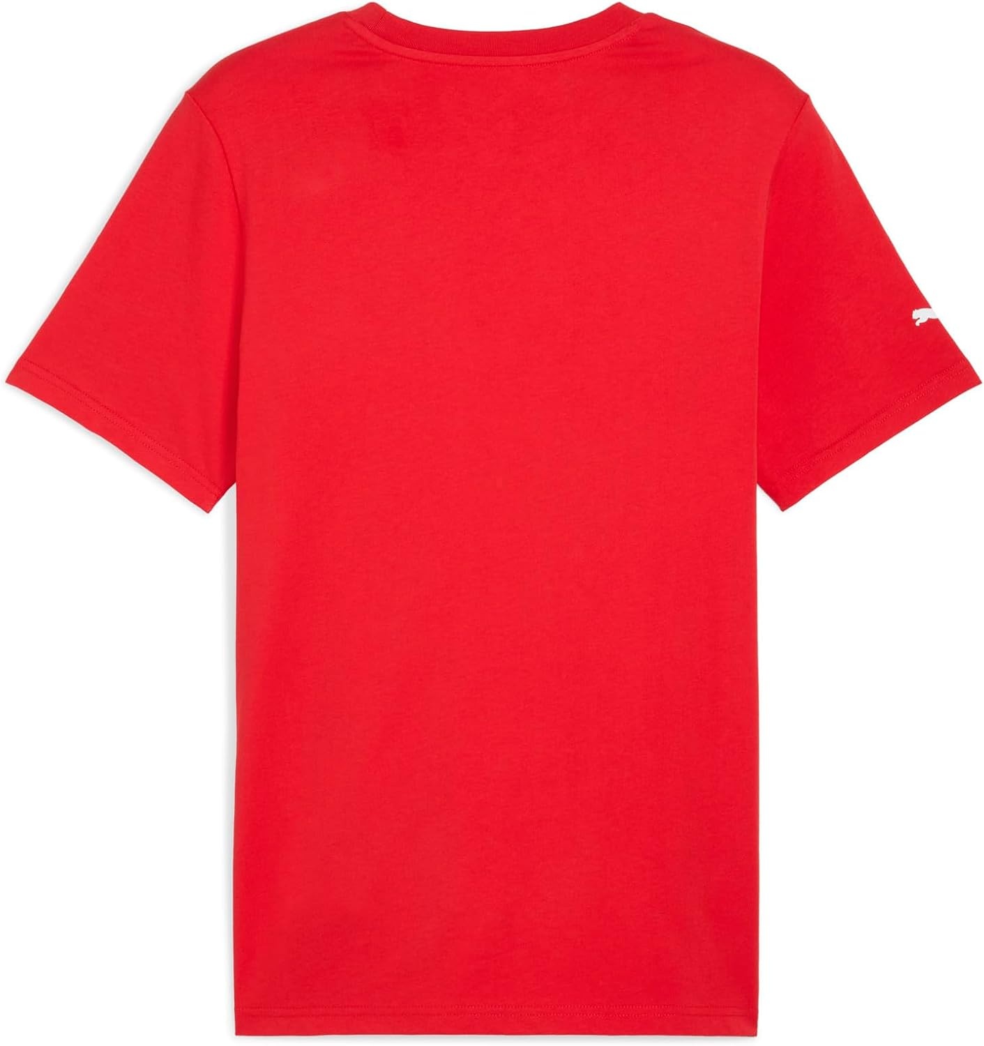 image:imagePUMA Mens F1 Essentials Logo 180G Crew Neck Short Sleeve Casual Tops CasualPop Red
