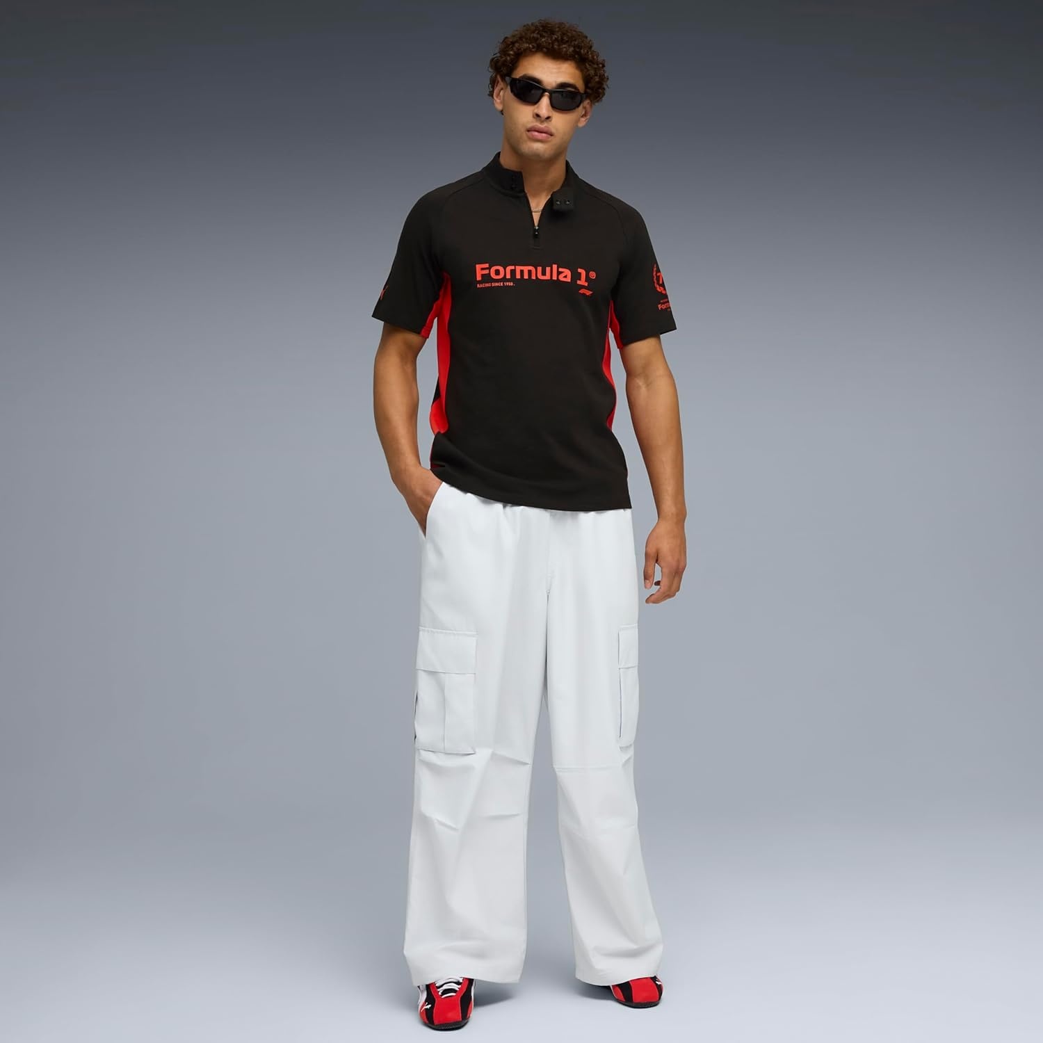 image:imagePUMA Mens Formula 1 75 Years Shirt Casual CasualBlack