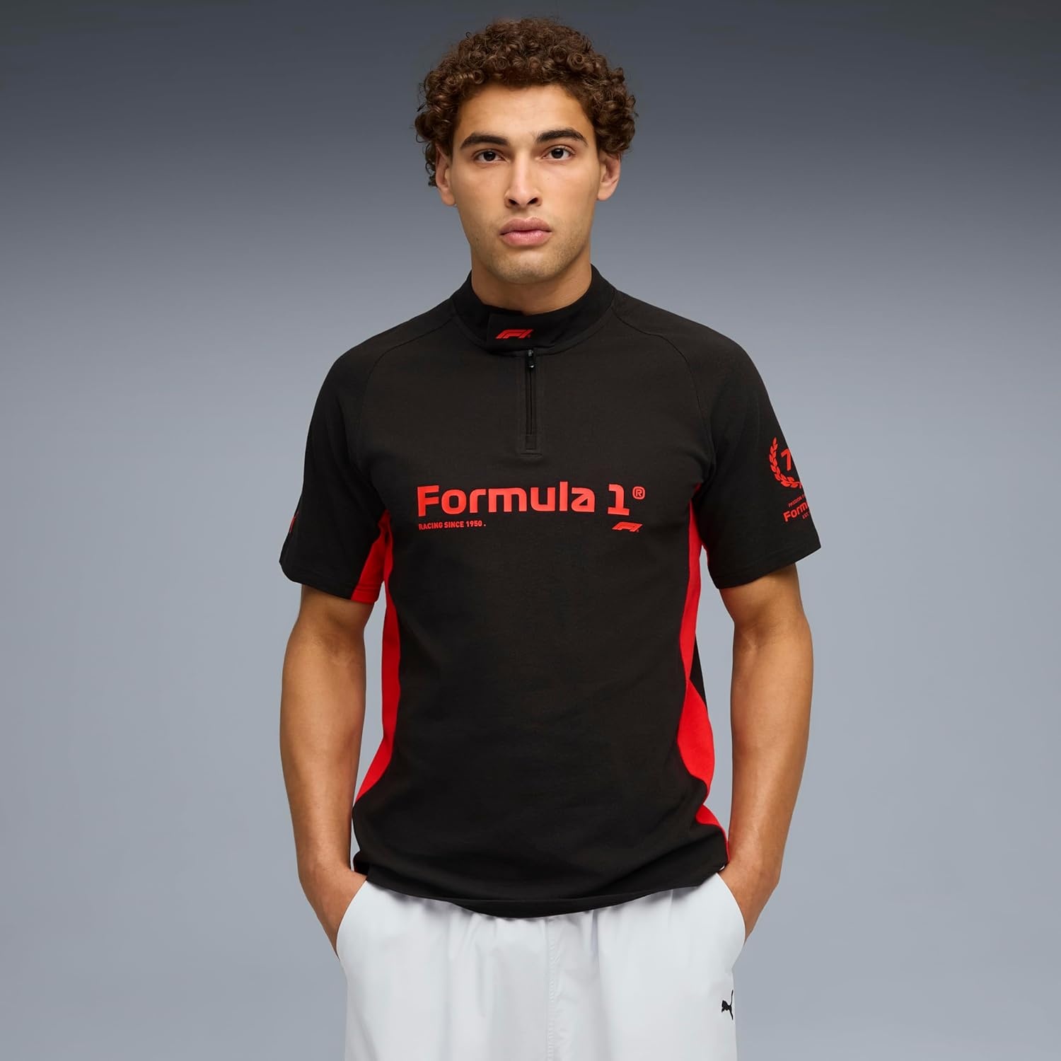 image:imagePUMA Mens Formula 1 75 Years Shirt Casual CasualBlack