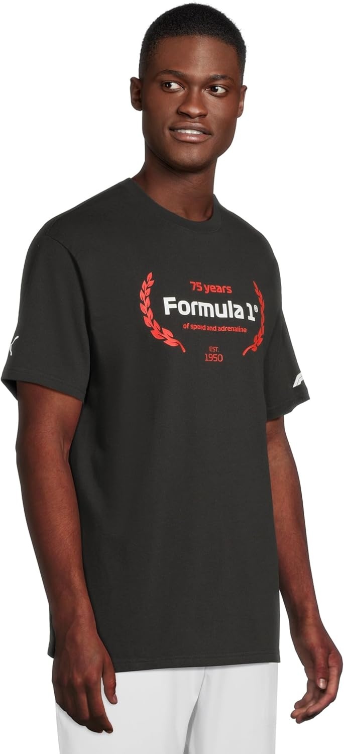 image:imagePUMA Mens Formula 1 Mexico City Tee Casual Tops CasualBlack Ah25