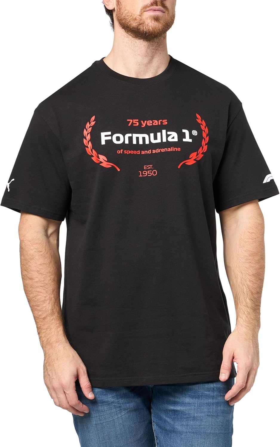 image:imagePUMA Mens Formula 1 Mexico City Tee Casual Tops CasualBlack Ah25