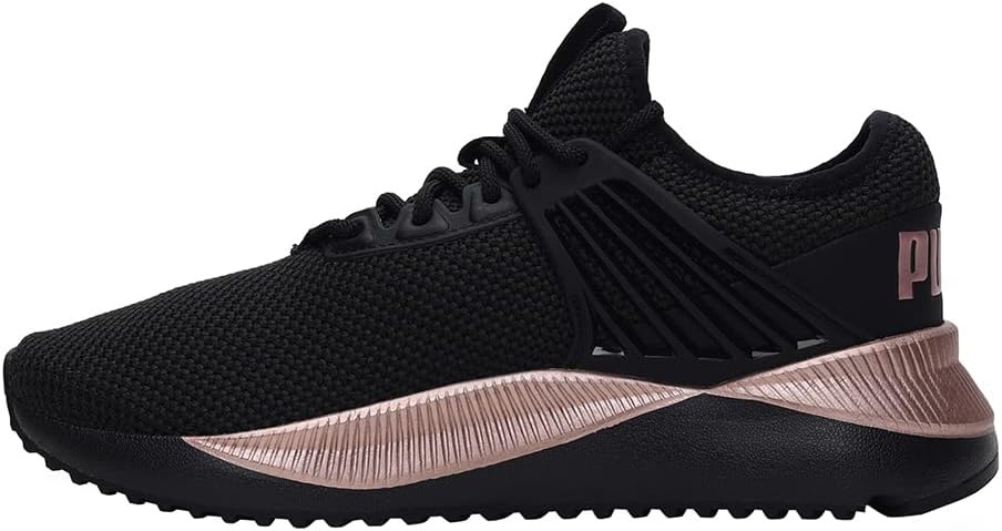 image:imagePUMA Mens Pacer Future Lace Up Sneakers Shoes CasualLux Blackrose Gold