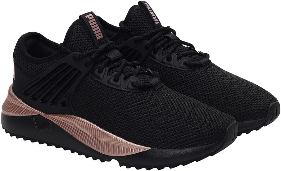 image:imagePUMA Mens Pacer Future Lace Up Sneakers Shoes CasualLux Blackrose Gold