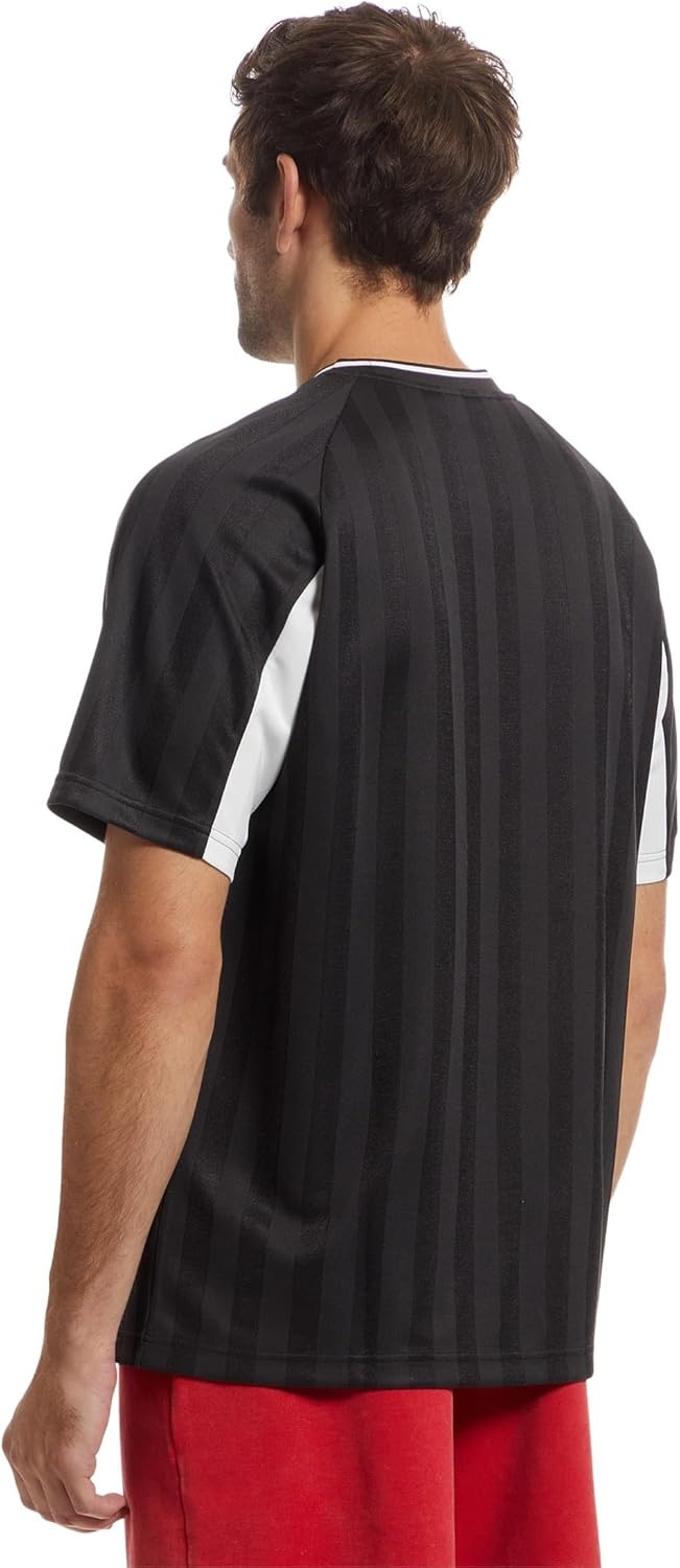 image:imagePUMA Mens Sport VNeck Short Sleeve Jersey Casual Black Ah25