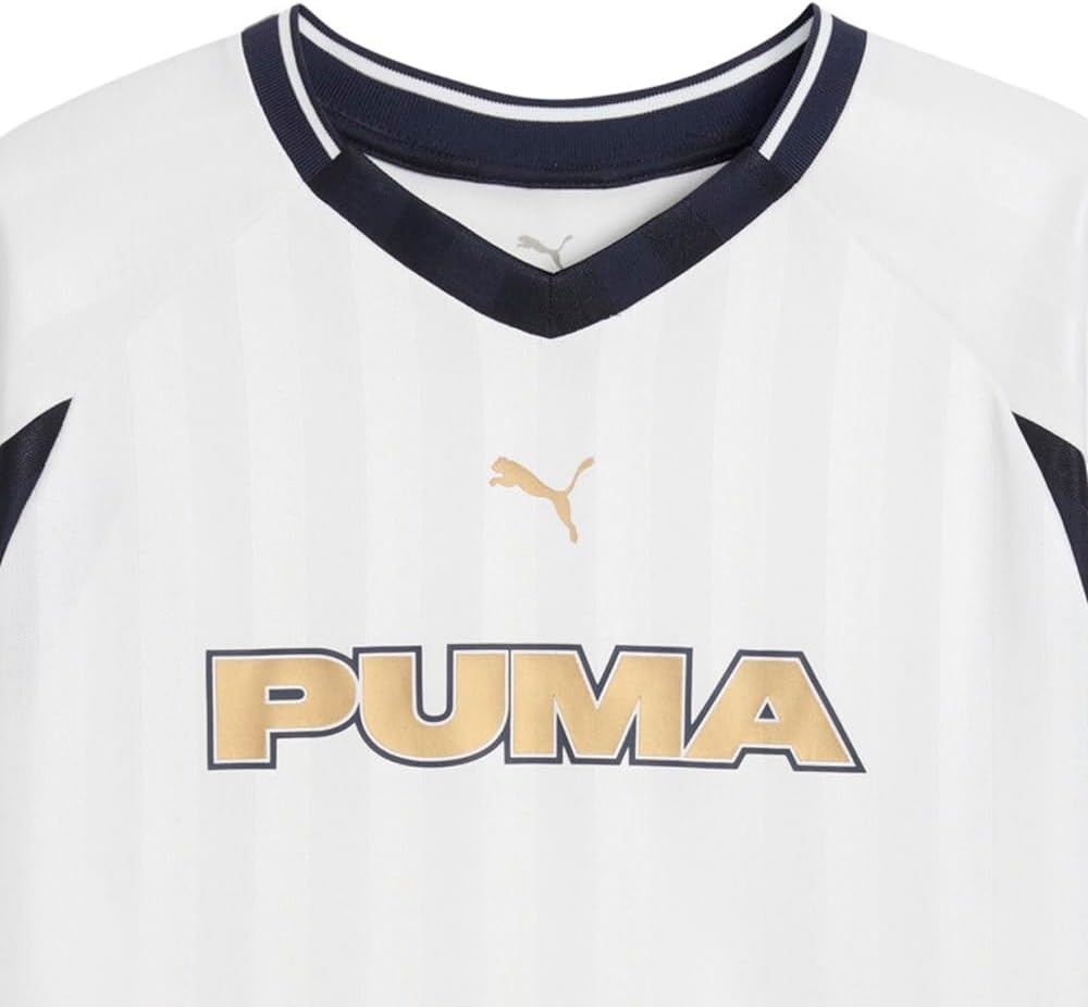 image:imagePUMA Mens Sport VNeck Short Sleeve Jersey Casual Puma White