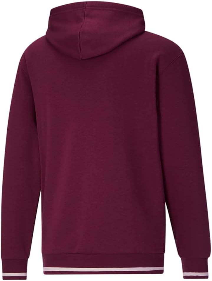 image:imagePUMA Mens Squad Graphic Hoodie Casual Outerwear Casual Pockets GreyDark Jasper
