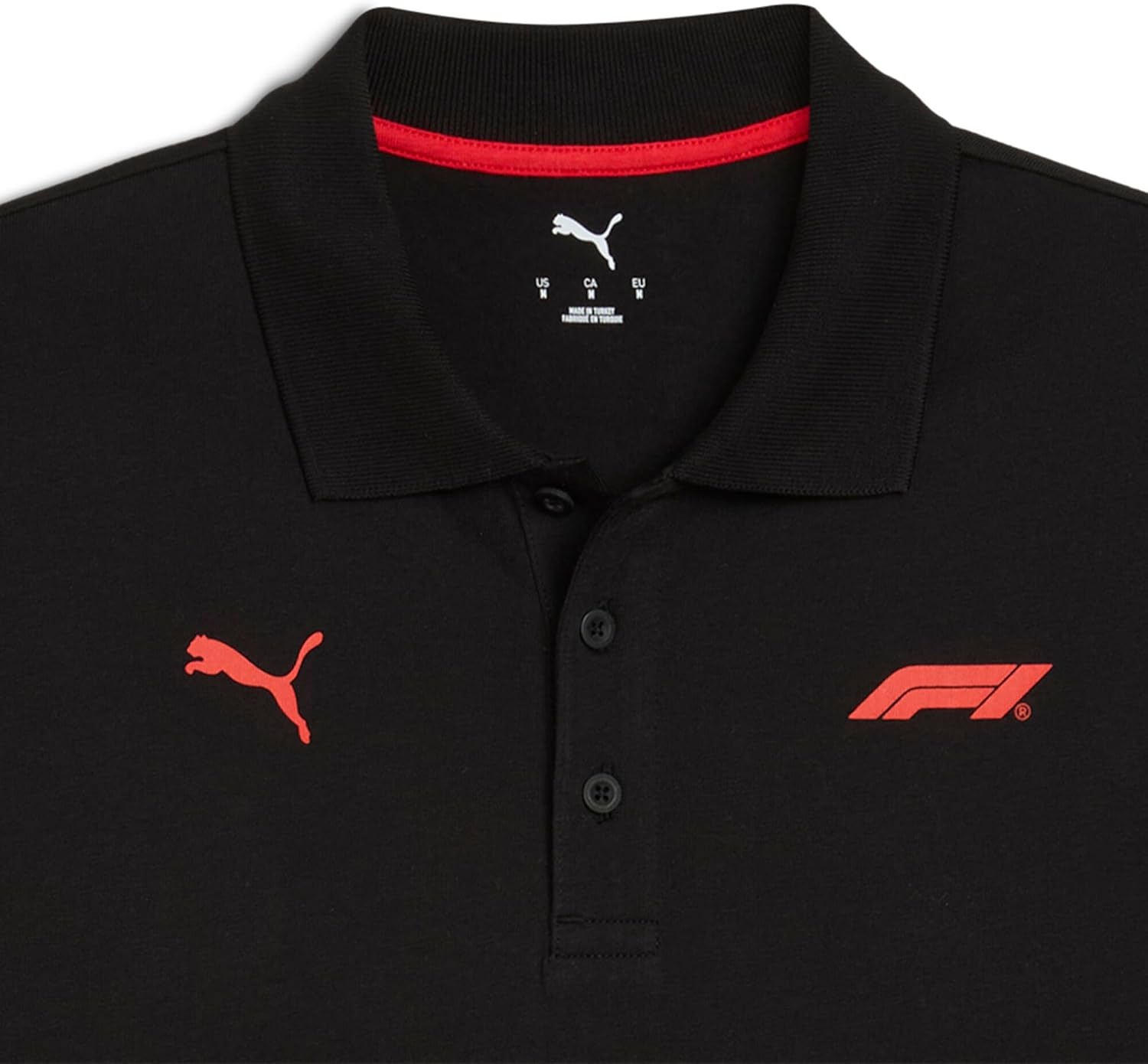 image:imagePUMA Mens Standard Formula 1 Essentials Logo Polo Black