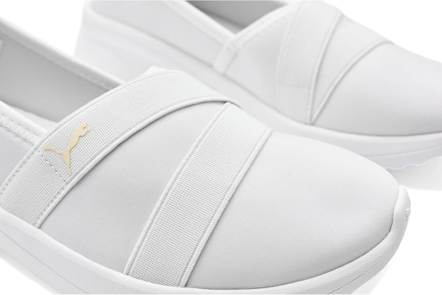 image:imagePUMA Womens Adelina 2 Slip On Sneakers Shoes Casual PurpleWhiteWhite