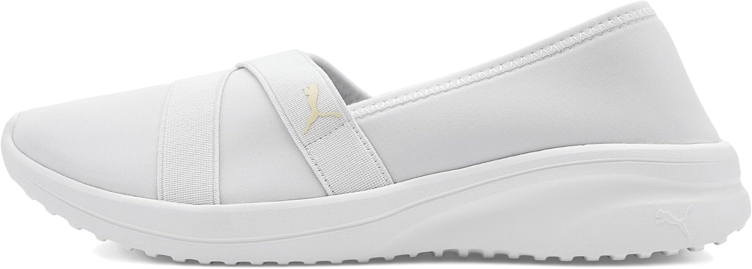 image:imagePUMA Womens Adelina 2 Slip On Sneakers Shoes Casual PurpleWhiteWhite