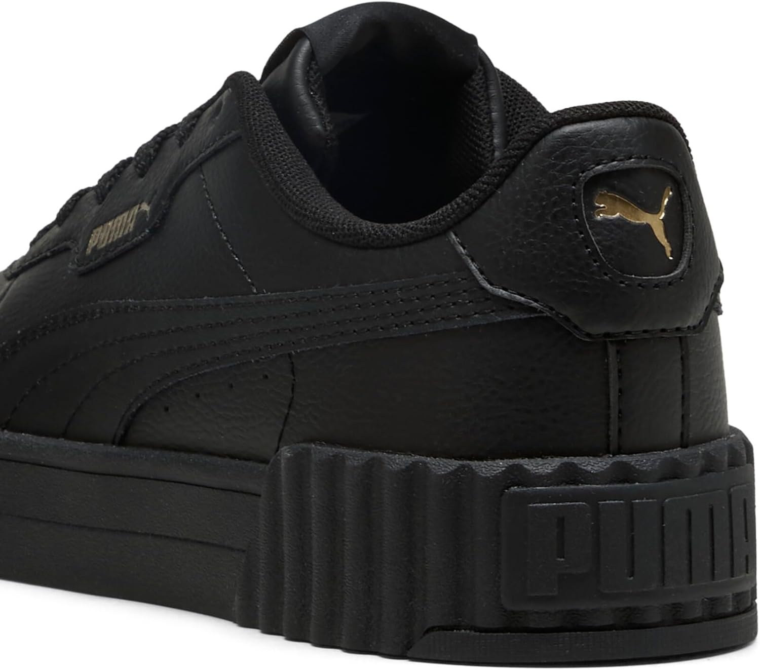 image:imagePUMA Womens Carina 30 Casual SneakersPuma Black Puma Gold