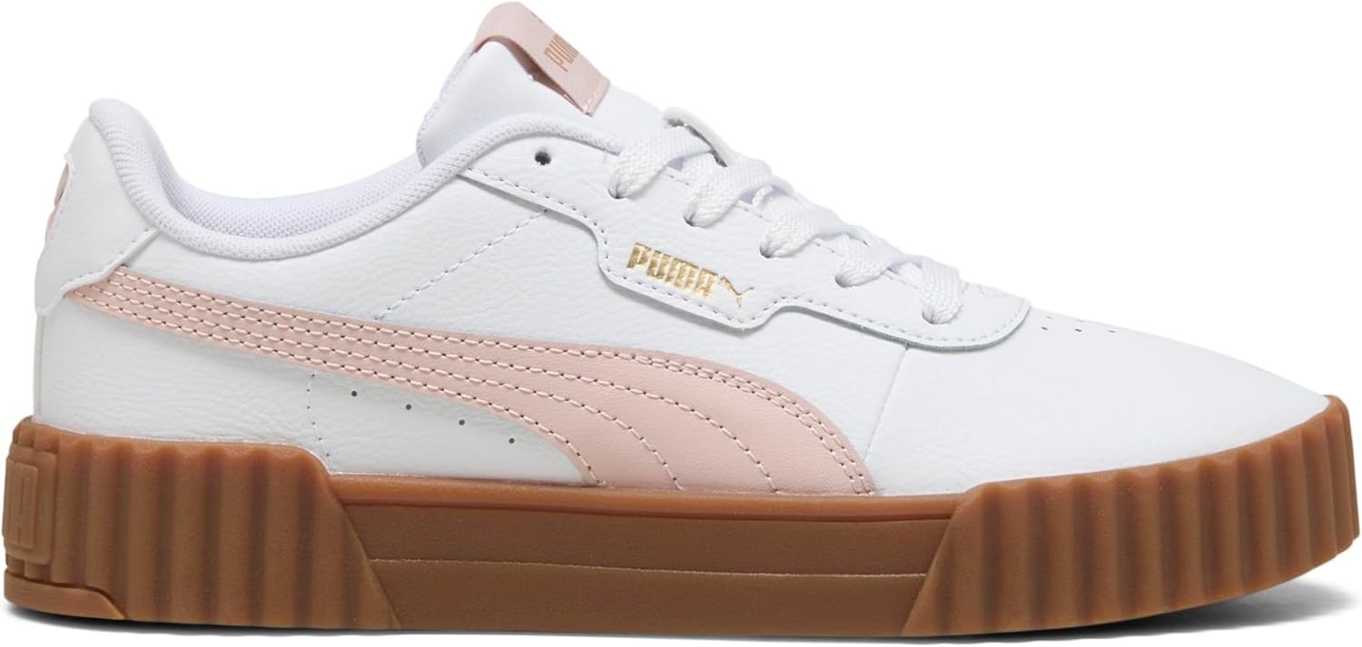 image:imagePUMA Womens Carina 30 Casual SneakersPuma White Mauve Mist