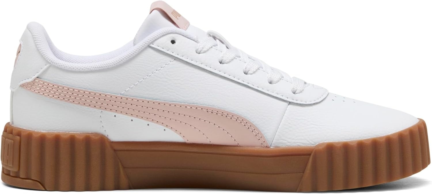 image:imagePUMA Womens Carina 30 Casual SneakersPuma White Mauve Mist