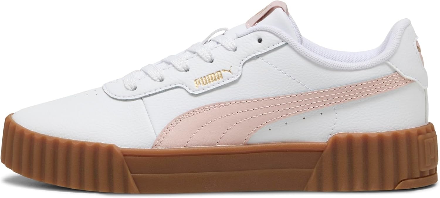 image:imagePUMA Womens Carina 30 Casual SneakersPuma White Mauve Mist