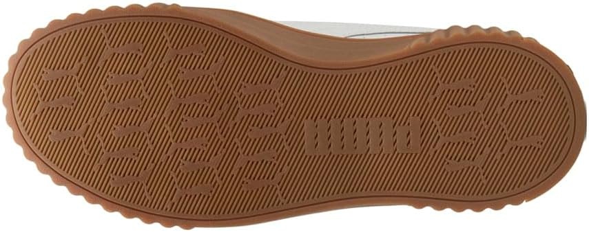 image:imagePUMA Womens Carina 30 Casual SneakersPuma WhitePuma GoldGum