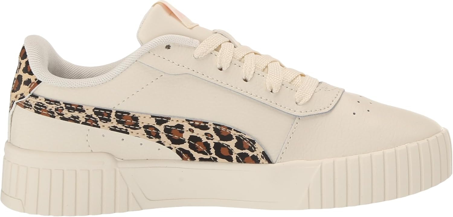 image:imagePUMA Womens Carina Leather Sneaker20 Frosted Ivoryrose Dust