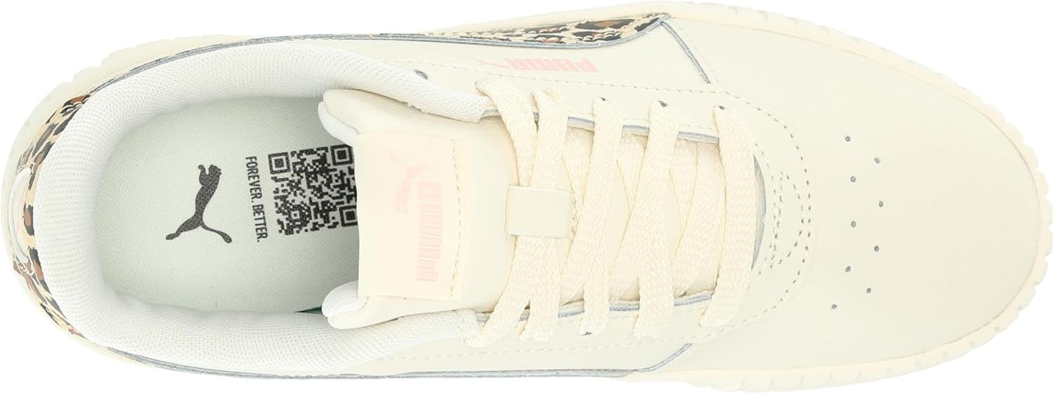 image:imagePUMA Womens Carina Leather Sneaker20 Frosted Ivoryrose Dust