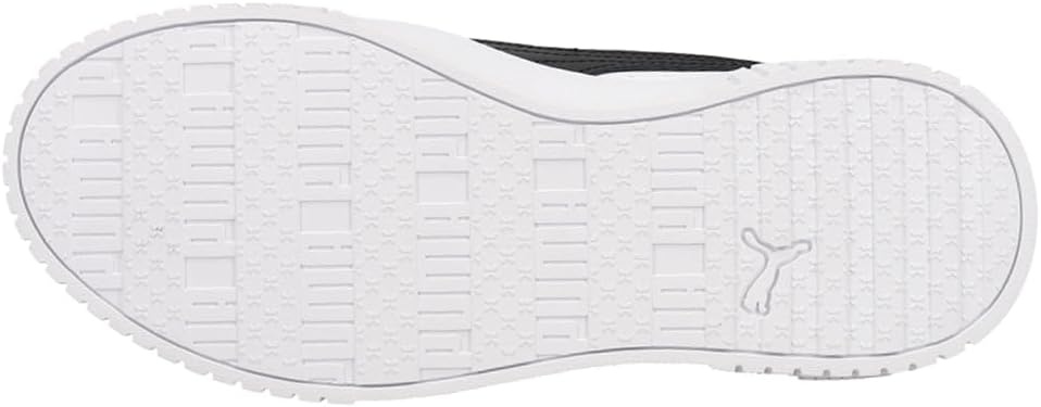 image:imagePUMA Womens Carina Leather Sneaker20 Whiteblacksilver