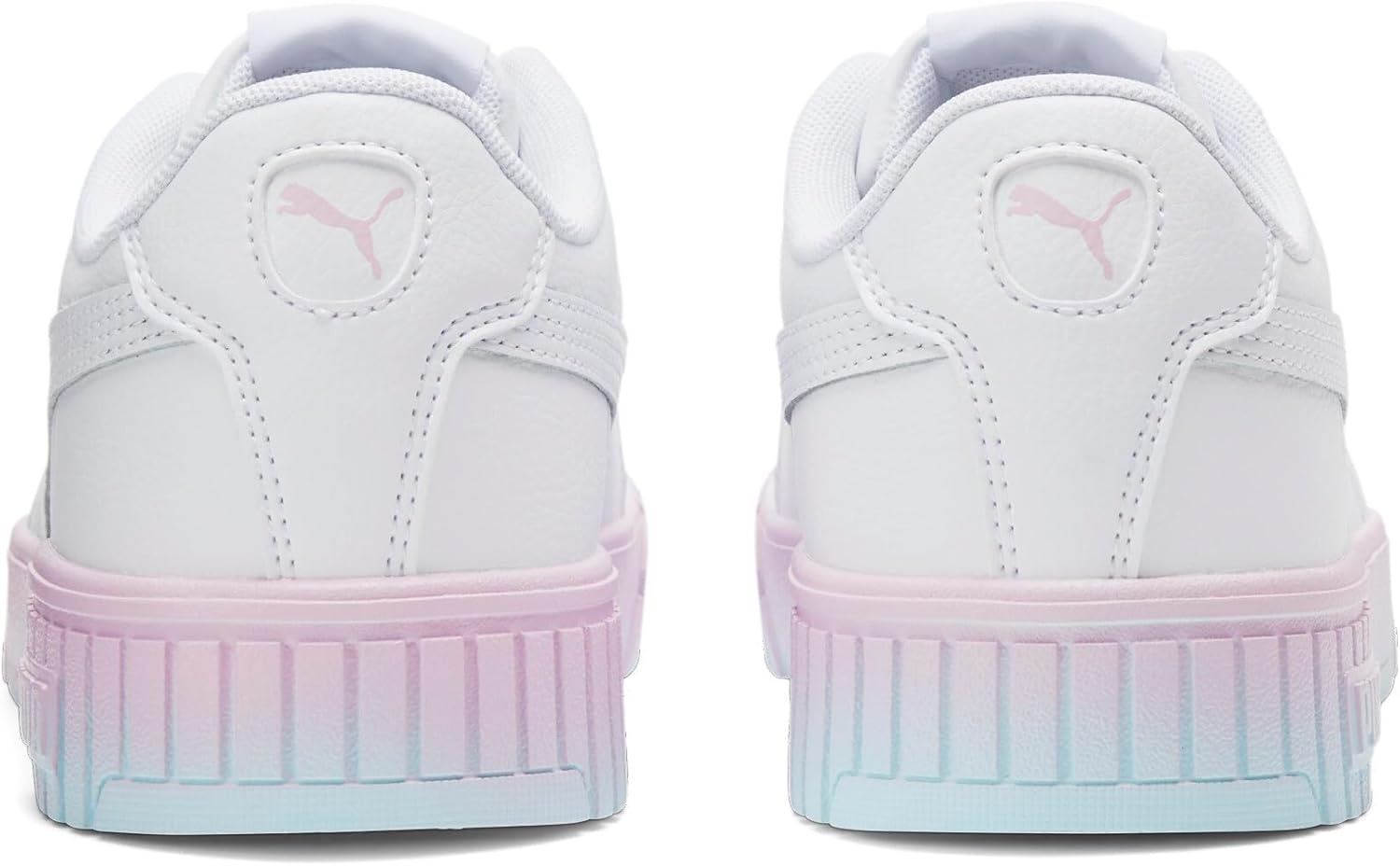image:imagePUMA Womens Carina Leather Sneaker20 Whitewhitepearl Pink