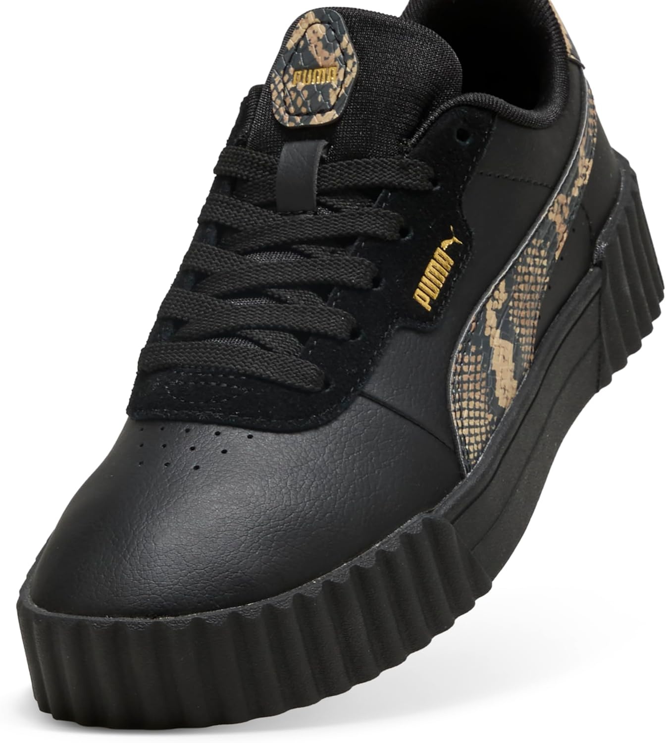 image:imagePUMA Womens Carina Leather SneakerBlack