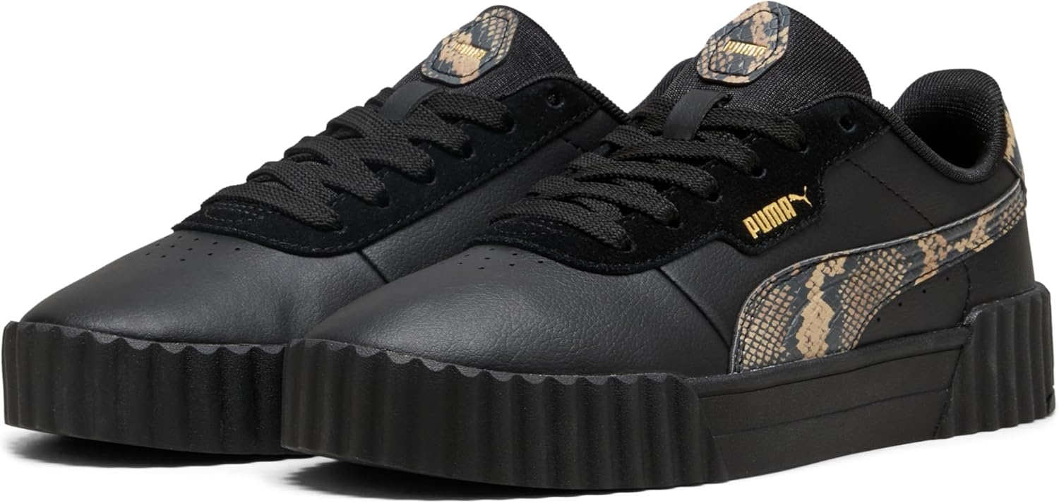 image:imagePUMA Womens Carina Leather SneakerBlack