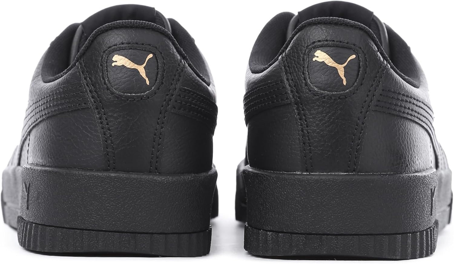 image:imagePUMA Womens Carina Leather SneakerBlack Team Gold