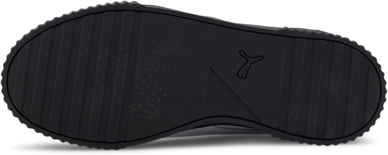 image:imagePUMA Womens Carina Leather SneakerBlack White Black Silver