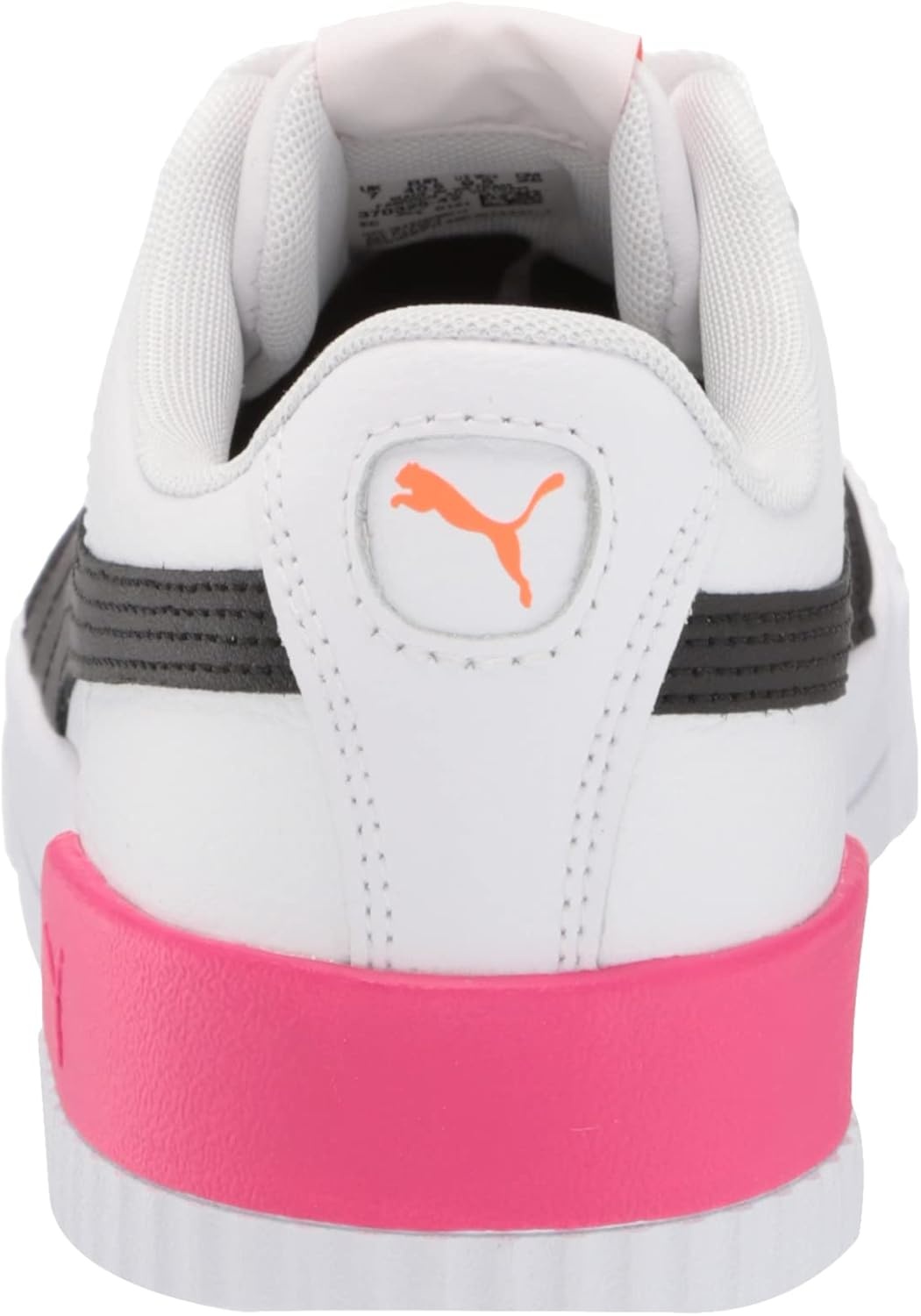 image:imagePUMA Womens Carina Leather SneakerL Whiteglowing Pink