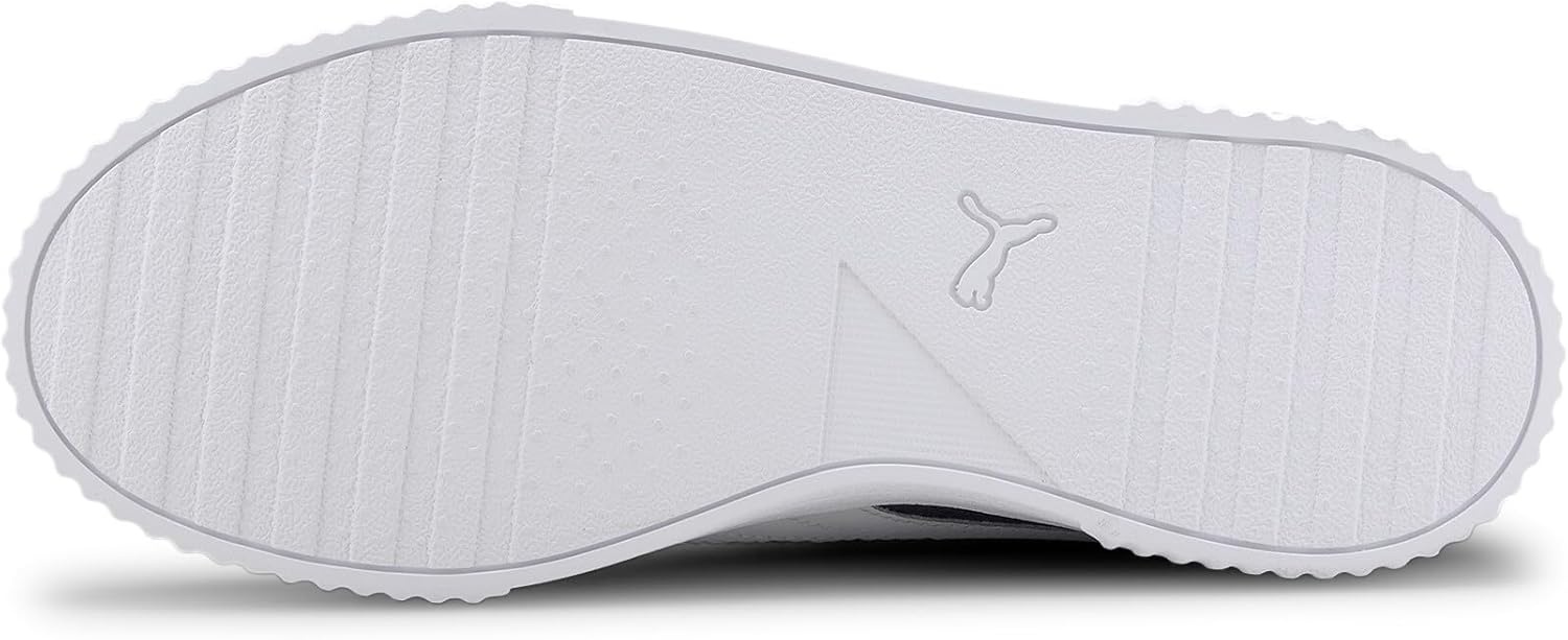 image:imagePUMA Womens Carina Leather SneakerPuma Black Puma White Puma White