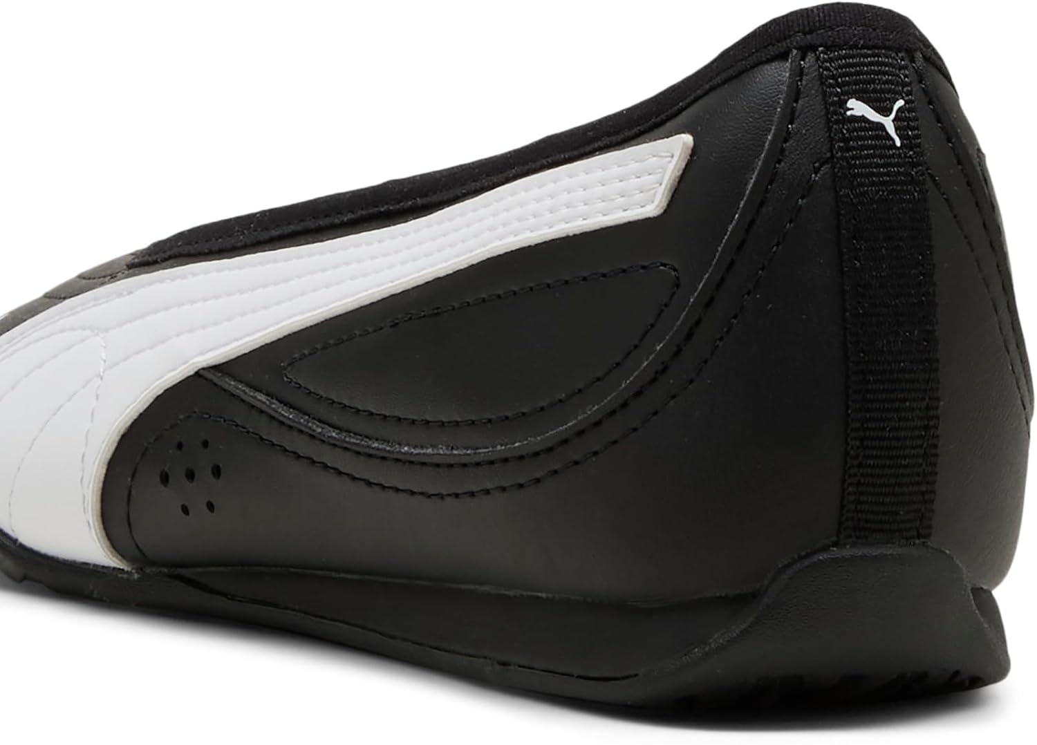 image:imagePUMA Womens Catch Soleil Ballerina Flats Casual PinkBlackWhite