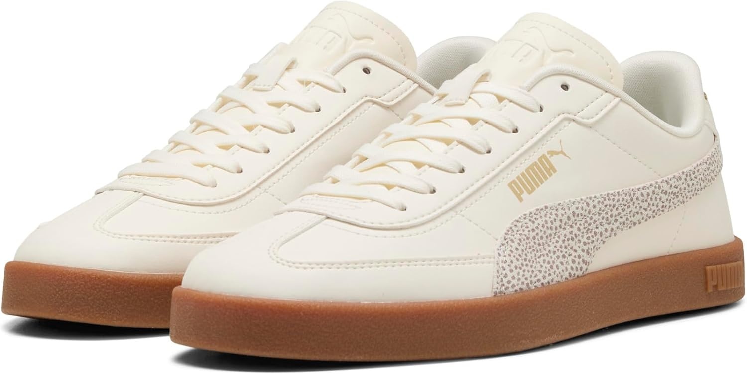 image:imagePUMA Womens Club Ii Era Luminous Lace Up Sneakers Shoes CasualFrosted Ivoryrose Latte