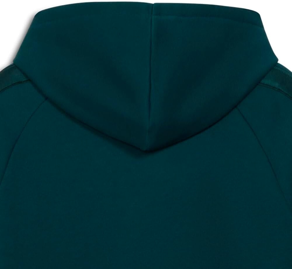 image:imagePUMA Womens Essentials Elevated Satin Hoodie Casual Outerwear Casual GreenGreen