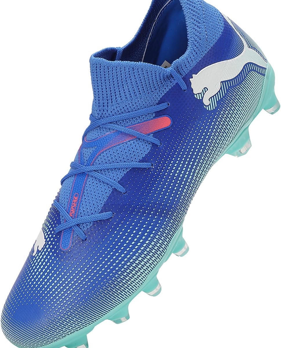 image:imagePUMA Womens Future 7 Match Firm GroundArtificial Ground Soccer Cleats BlueBluemazing Puma White Electric Peppermint